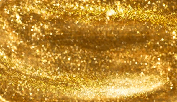 Sfondo sfocato oro glitter — Foto Stock