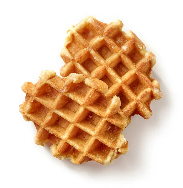 Taze pişmiş belçika waffle — Stok fotoğraf