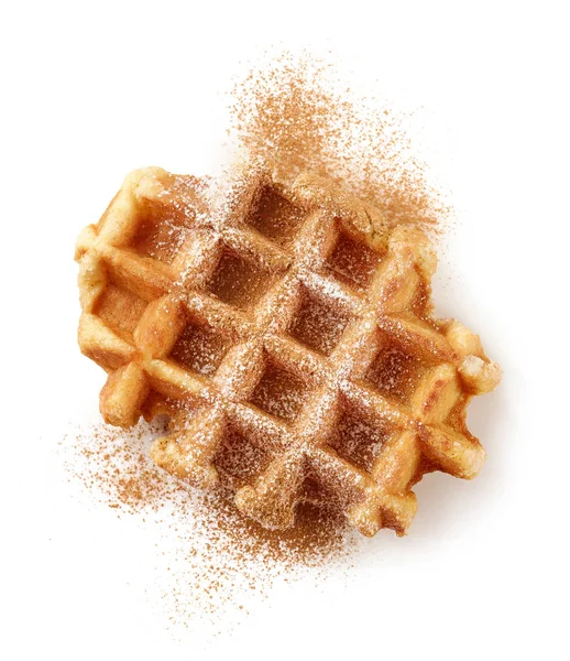 Freshly baked belgian waffle — Stock Photo, Image