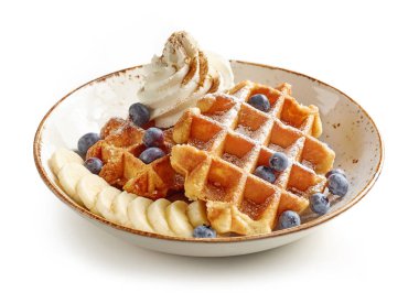 Belçika Waffle tatlı