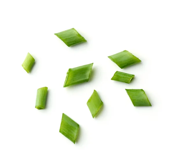 Green Onion Isolated White Background — Stock Photo, Image