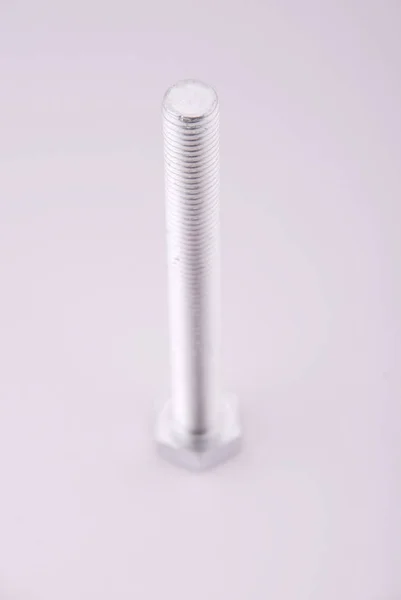 New Clean Bolt Isolated White Background — Stock Photo, Image