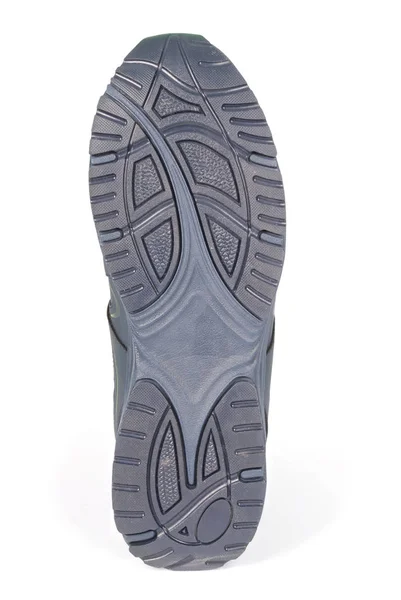 Beyaz Arka Plan Üzerinde Izole Mavi Erkek Spor Ayakkabı — Stok fotoğraf