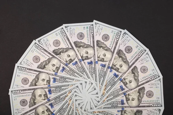 Μάνταλα καλειδοσκόπιο από χρήματα. Αφηρημένη χρήματα Φόντο raster μοτίβο επανάληψης μάνταλα κύκλος. — Φωτογραφία Αρχείου
