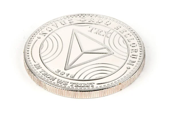 Ezüst kripto valuta — Stock Fotó
