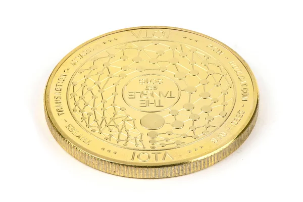 黄金加密货币 — 图库照片