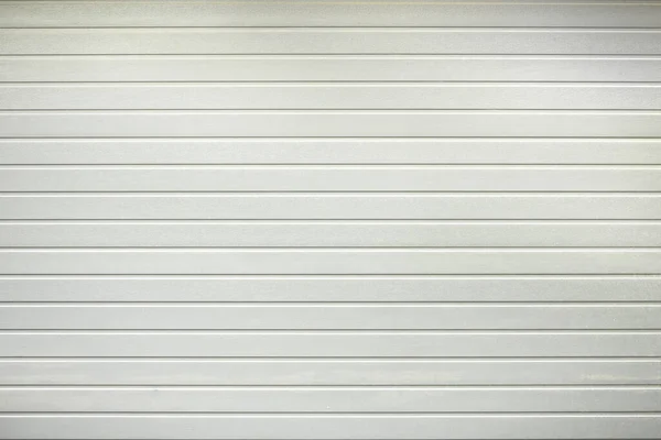 Bílá Textura Garážových Vrat Perforované Kovové Garážové Dveře Fotografie Vysokým — Stock fotografie