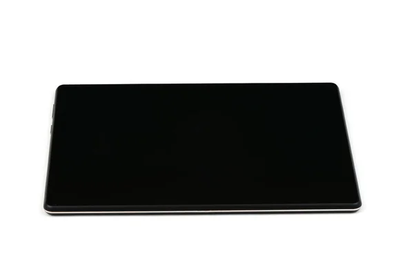 Mobiele Tablet Geïsoleerd Witte Achtergrond Hoge Resolutie Foto Volledige Velddiepte — Stockfoto