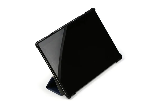 Dispositivo Móvil Tablet Aislado Sobre Fondo Blanco Foto Alta Resolución — Foto de Stock
