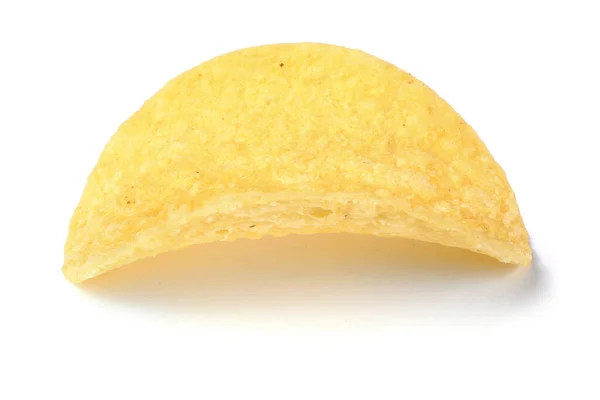 Köstliche Kartoffelchips Isoliert Auf Weißem Hintergrund Foto Hoher Auflösung Volle — Stockfoto