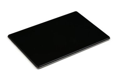 Mobil aygıt tableti beyaz arkaplanda izole edildi. Yüksek çözünürlüklü. Tam alan derinliği.