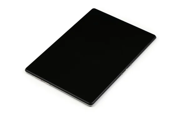 Κινητή Συσκευή Tablet Απομονώνονται Λευκό Φόντο Φωτογραφία Υψηλής Ανάλυσης Πλήρες — Φωτογραφία Αρχείου