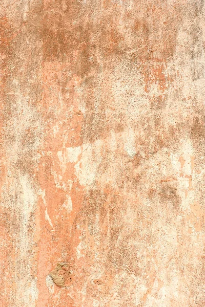ほこりや塗料の汚れ 灰色のオレンジ色のスタッコ壁の背景に縞模様と傷のグランジテクスチャを持つ古い古代の通りの壁 高解像度写真 場の深さ Dof — ストック写真
