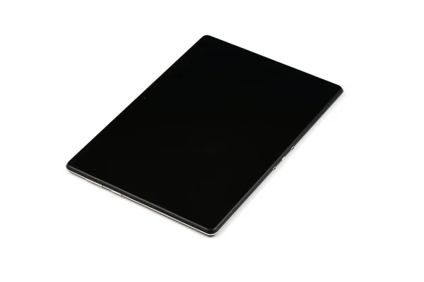 Κινητή Συσκευή Tablet Απομονώνονται Λευκό Φόντο Φωτογραφία Υψηλής Ανάλυσης Πλήρες — Φωτογραφία Αρχείου