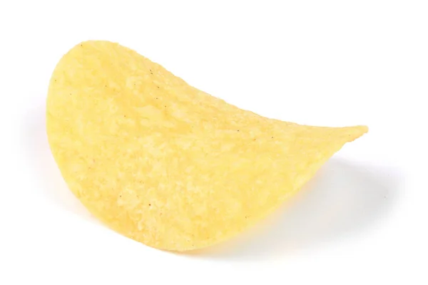 Смачні Картопляні Чіпси Ізольовані Білому Тлі Фотографія Високої Роздільної Здатності — стокове фото