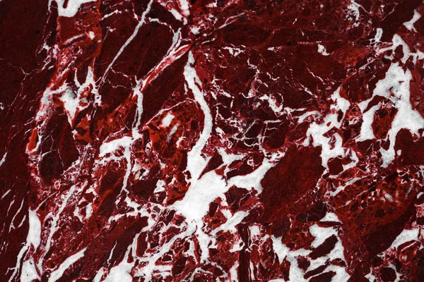 Granite Slab Marble Burgundy Texture White Background — Stock Photo, Image