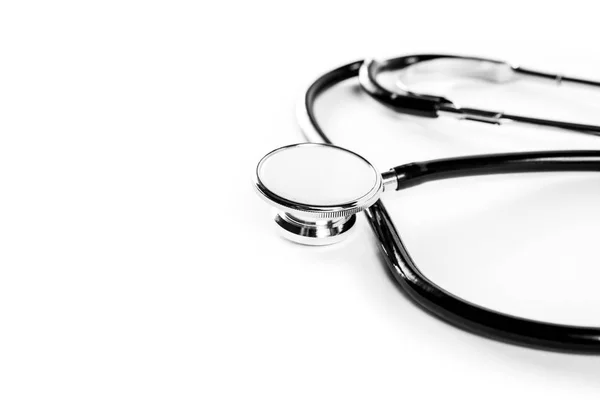 Beyaz Bir Arka Plan Üzerinde Izole Sağlık Stetoskop — Stok fotoğraf