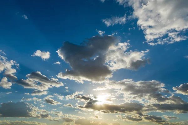 Sky Clouds Sky Clouds Sun — Stock Photo, Image