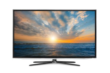 4k monitörü beyazda izole edildi