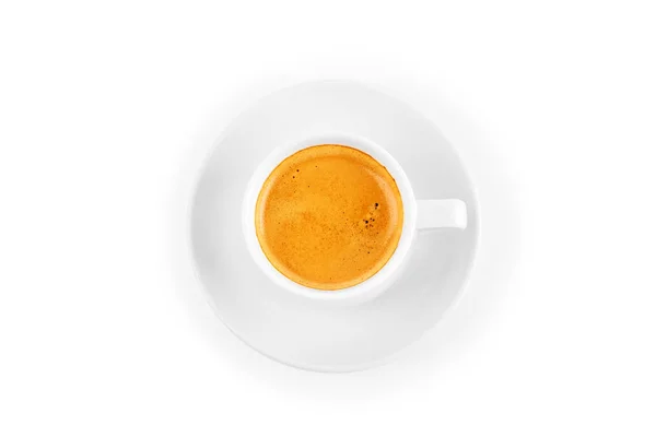 Taza Café Sobre Fondo Blanco — Foto de Stock