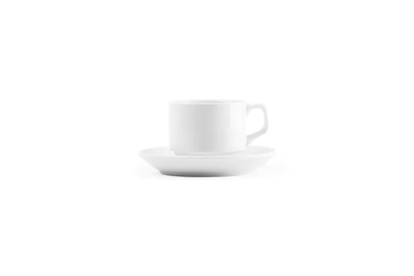 Tazza Caffè Sfondo Bianco — Foto Stock