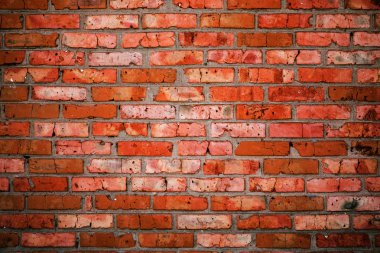 Eski grunge tuğla duvar arkaplanı