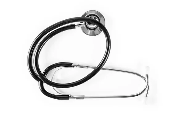 白い背景の上の stetoskop — ストック写真