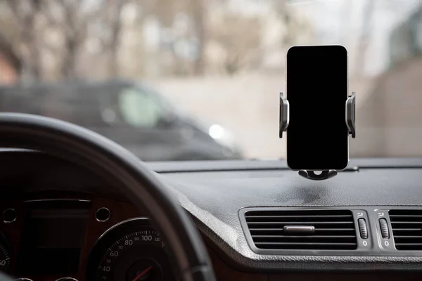 Soporte de teléfono inteligente para coche —  Fotos de Stock