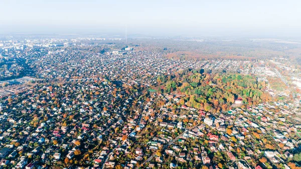 Vue aérienne ville Vinnitsa Ukraine Europe jour d'automne — Photo