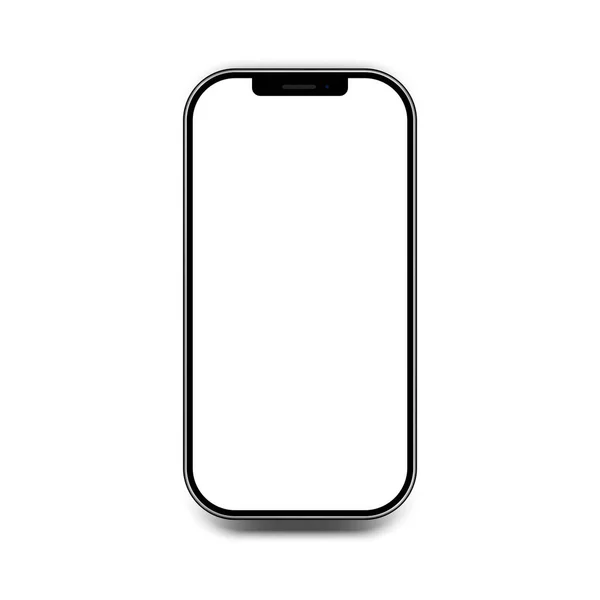 Smart Phone Sfondo Bianco — Foto Stock