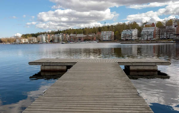 Lago Saimaa Lappeenranta Finlândia — Fotografia de Stock