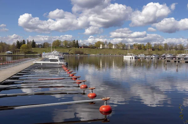 Jezero Saimaa Lappeenrantě Finsko — Stock fotografie