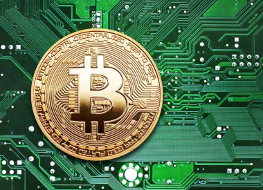 Bilgisayar işlemcisinde Bitcoin