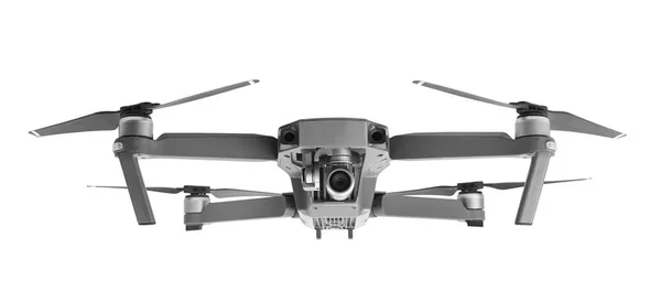 Drone Geïsoleerd Witte Achtergrond — Stockfoto