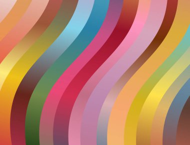 Çok renkli çizgili soyut arkaplan. Vektör illüstrasyonu.