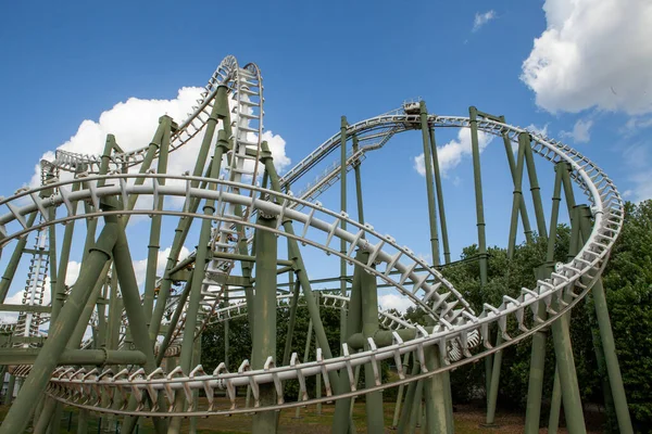 Fragmento de estructuras de una atracción — Foto de Stock