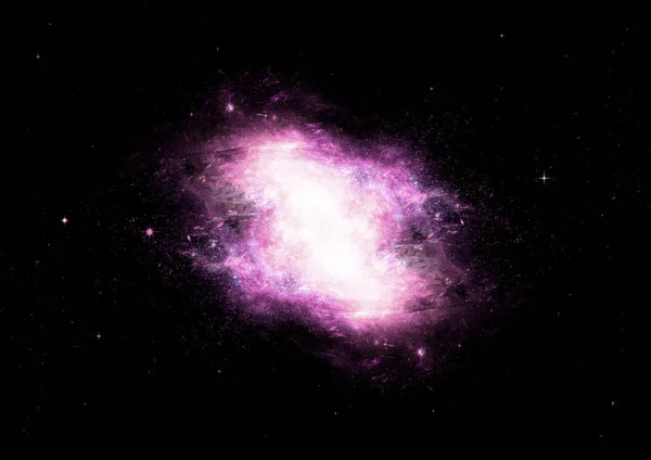 Sterne Staub Und Gasnebel Einer Fernen Galaxie Elemente Dieses Bildes — Stockfoto