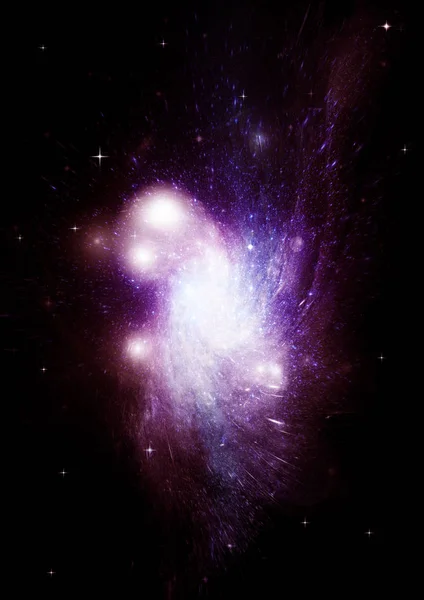 Estrellas Polvo Nebulosa Gaseosa Una Galaxia Lejana Elementos Esta Imagen —  Fotos de Stock