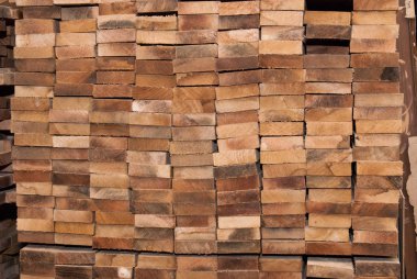 Meşe panoları ayrıntılarını yığılmış ve sonundan izlendi