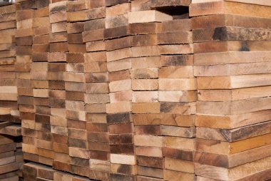 Meşe panoları ayrıntılarını yığılmış ve sonundan izlendi