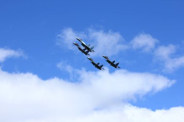 Novosibirsk - Ağustos 05: Havacılık tatil 