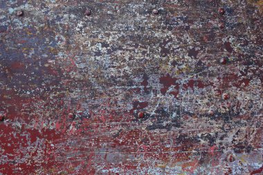 Eski boya dokusu üzerinde stil grunge metal. 