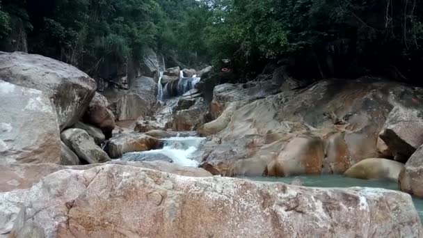 Waterval Vakantie Vietnam — Stockvideo