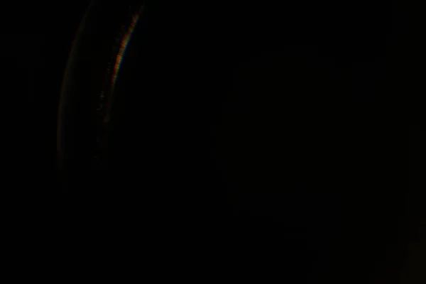 Абстрактный Фон Светлые Цветные Вспышки Дожди Черном Вспышка Объектива Использования — стоковое фото