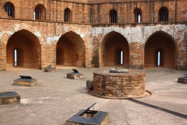 Alanya Kalesi 'nin kırmızı Kulesi-Alanya Kalesi, Güney Türk 'de Ortaçağ kalesidir..