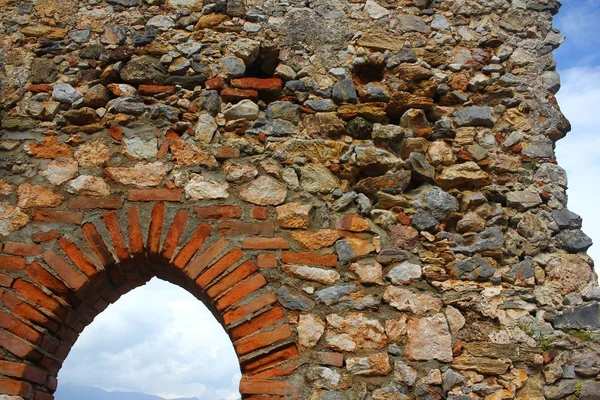 Torre Roja Alanya Kizil Kule Parte Del Castillo Alanya Kalesi — Foto de Stock