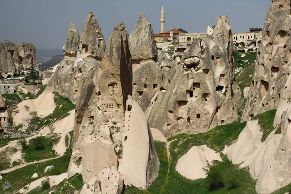 Kappadokien Türkei Antike Festung Uchisar — Stockfoto