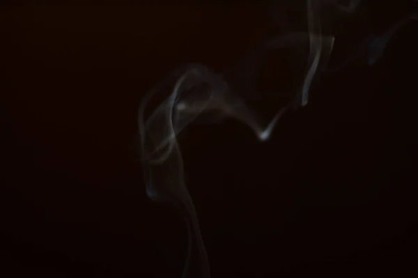 Kouř Černém Pozadí Rozmazání Pohybem Vrstva Kouře Pro Váš Návrh — Stock fotografie