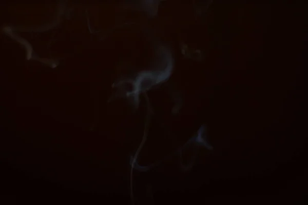 Smoke Black Background Motion Blur Smoke Layer Your Design — Stock Photo, Image