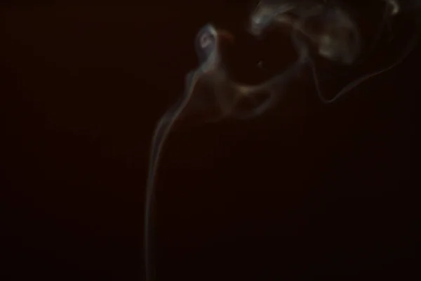 Rauch Auf Schwarzem Hintergrund Bewegungsunschärfe Rauchschicht Für Ihr Design — Stockfoto